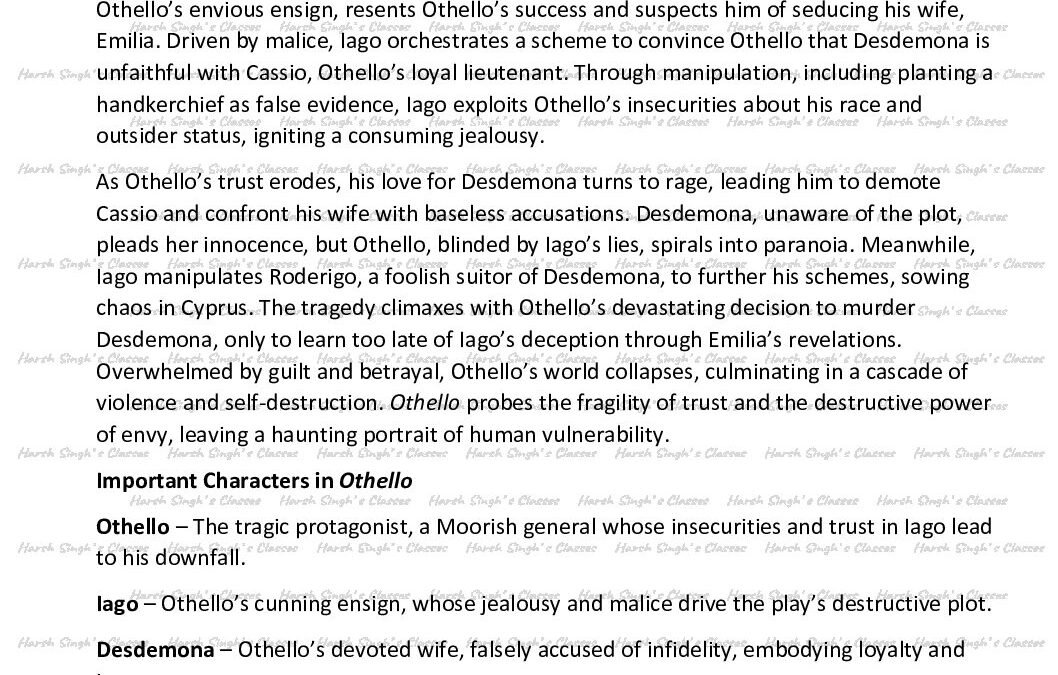 Othello by William Shakespeare